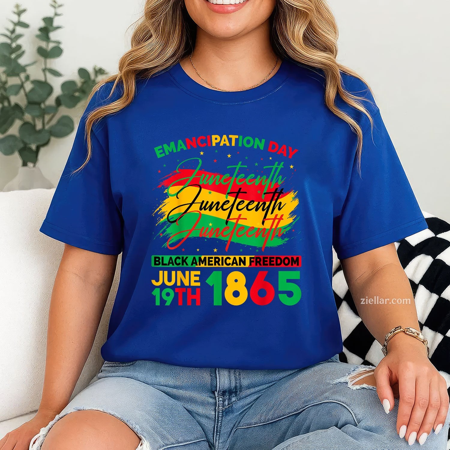 Juneteenth Black American Feedom 1865 Men Women