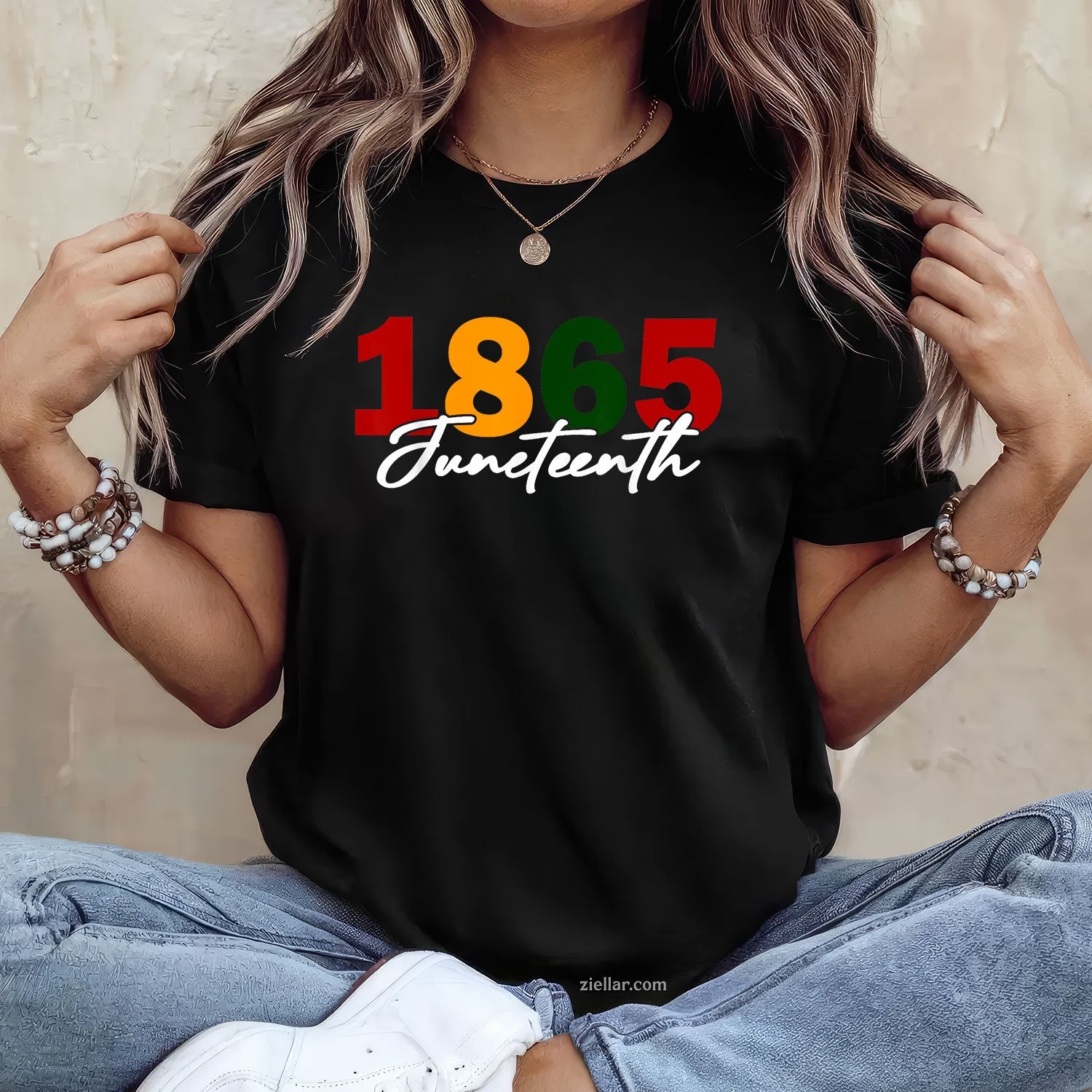 Juneteenth 2025 Women Men African American 1865 Tee TShirt
