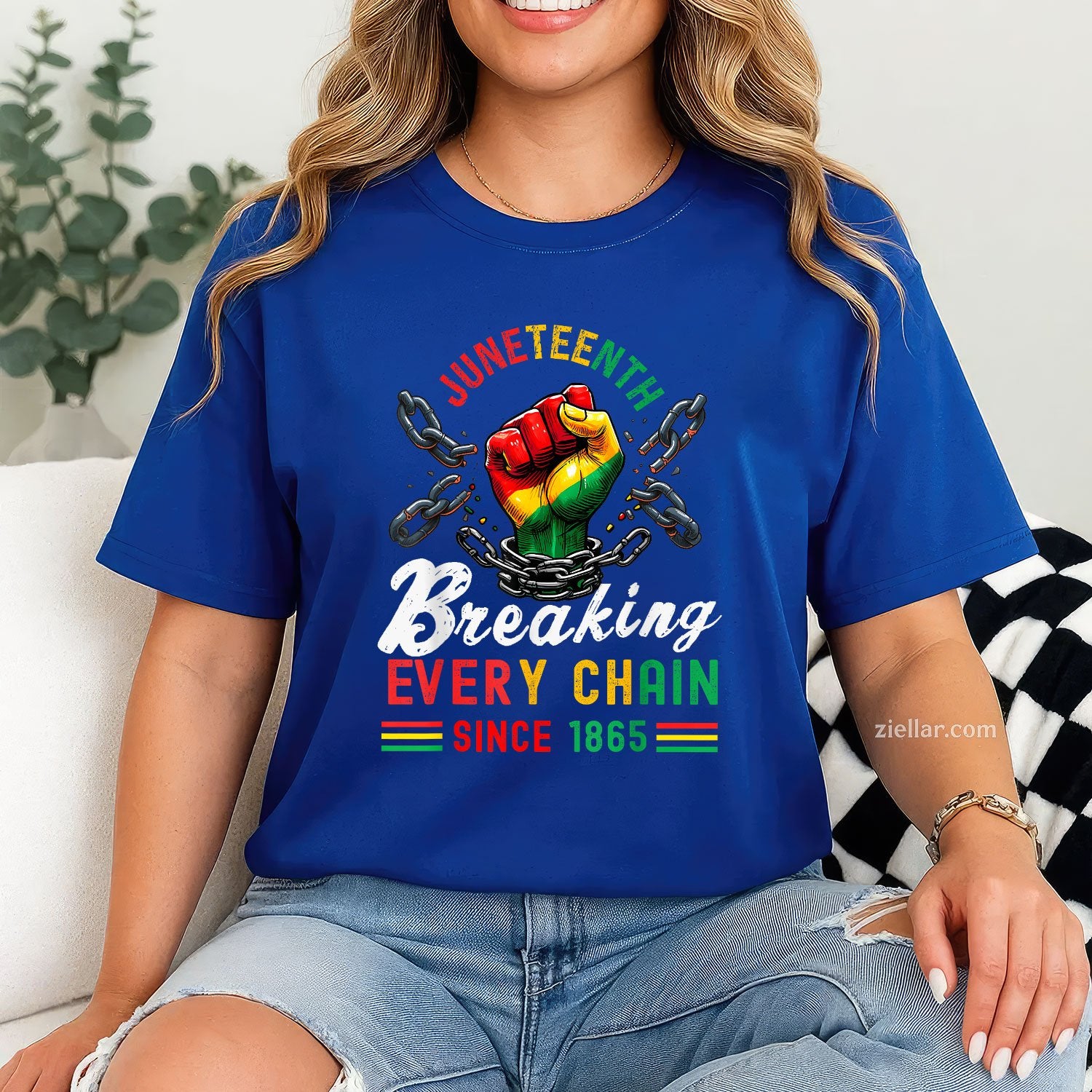 Juneteenth Shirts Women Men African American Freedom 1865 TShirt Unisex