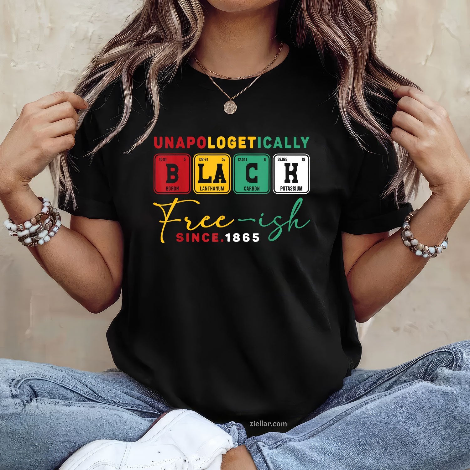 Juneteenth Unapologetically Black Periodic Women