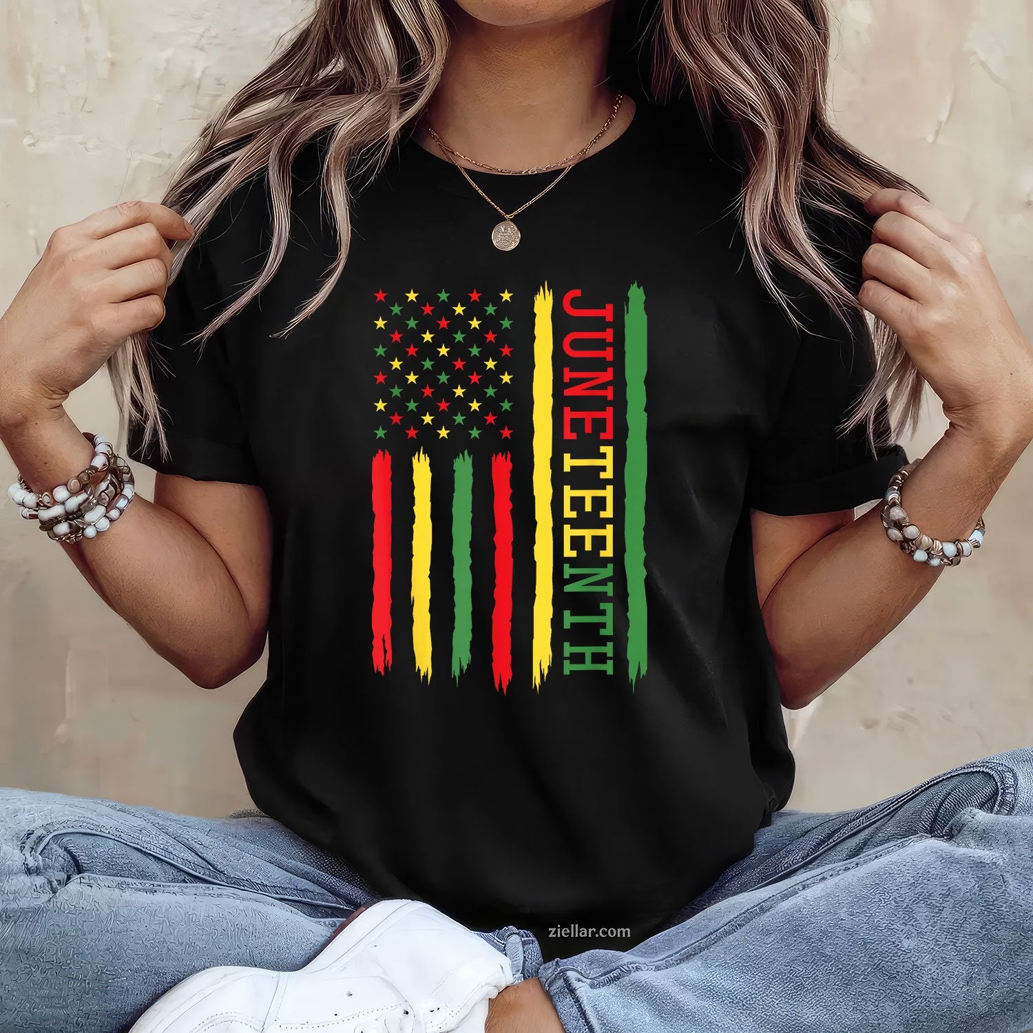 Juneteenth Flag Black History African American TShirt Unisex Adult TShirt