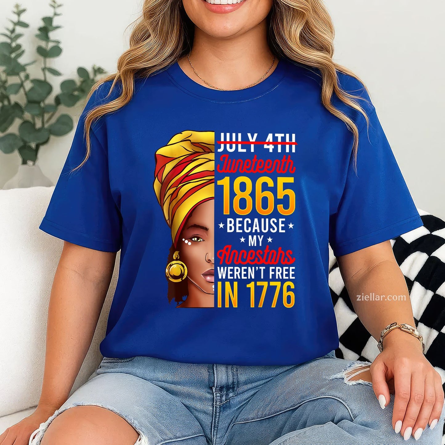 Juneteenth Shirts Women Tshirt