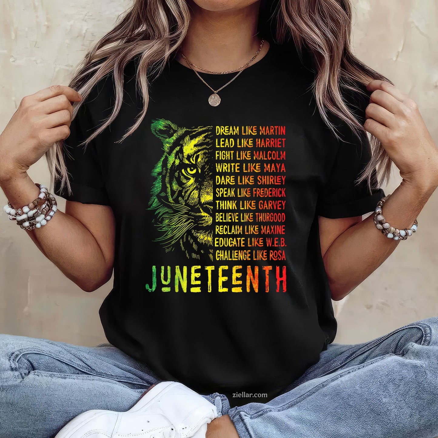 Juneteenth Shirt Dream Like Leaders