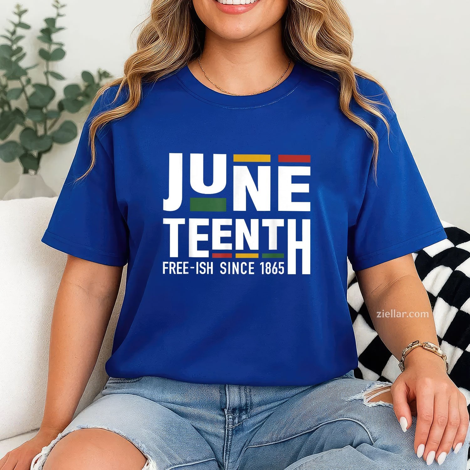 Juneteenth Freeish Since 1865 For Black African Freedom Tee TShirt