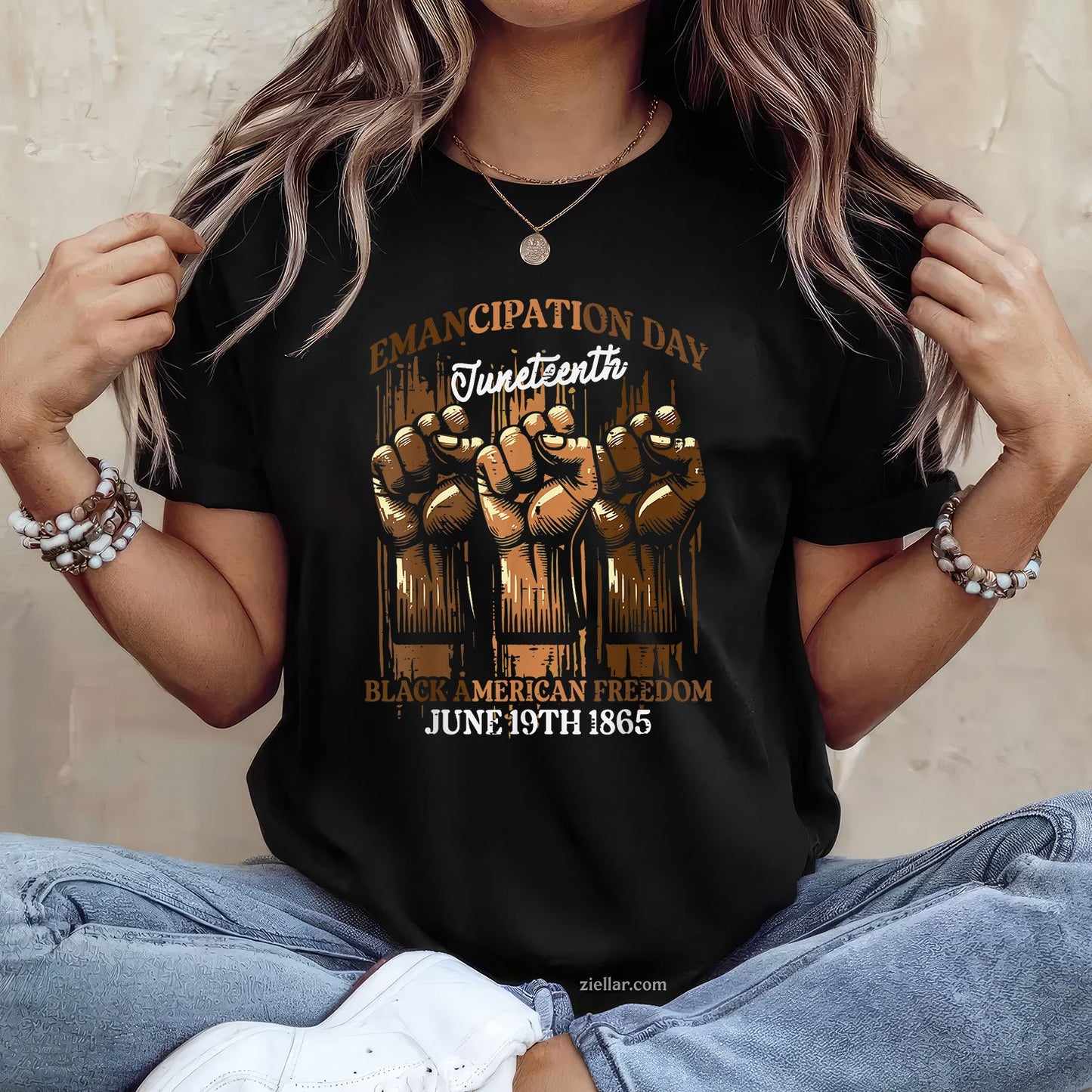 Juneteenth Emancipation Day Black African Men Women TShirt Unisex