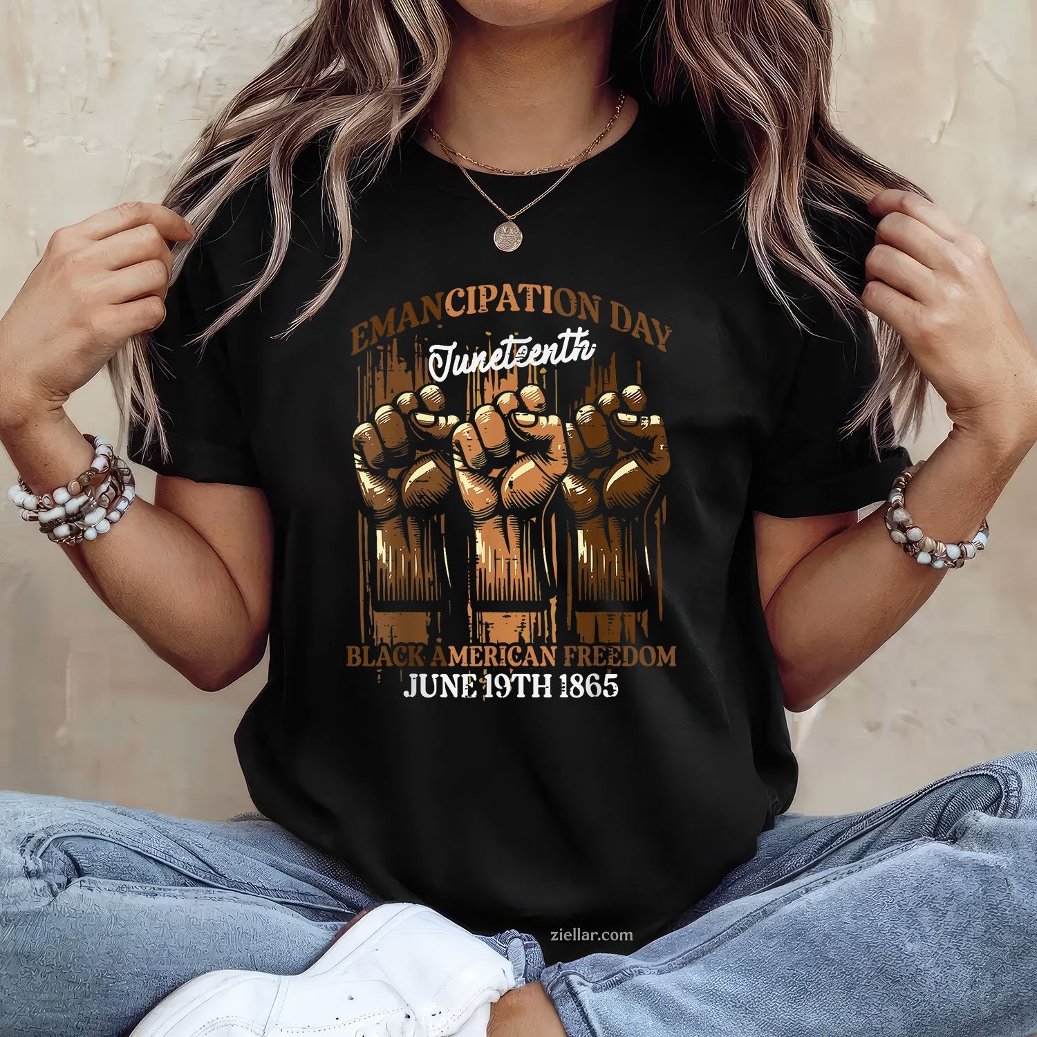 Juneteenth Emancipation Day Black African Men Women TShirt Unisex