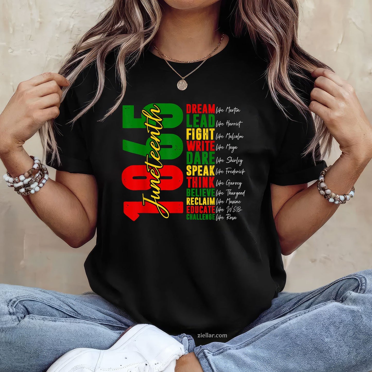 Juneteenth Shirt Dream Like Leaders Black History