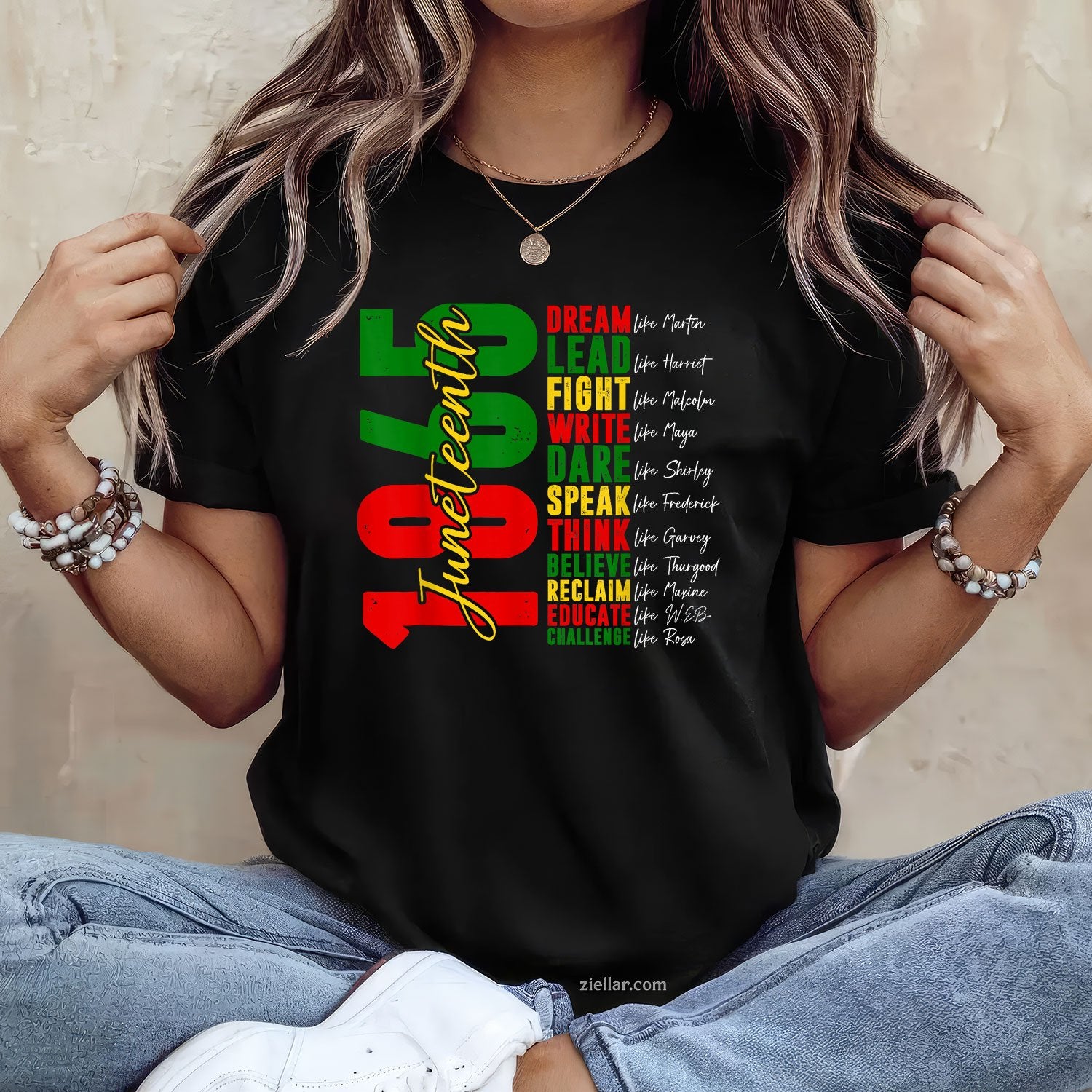 Juneteenth Shirt Dream Like Leaders Black History