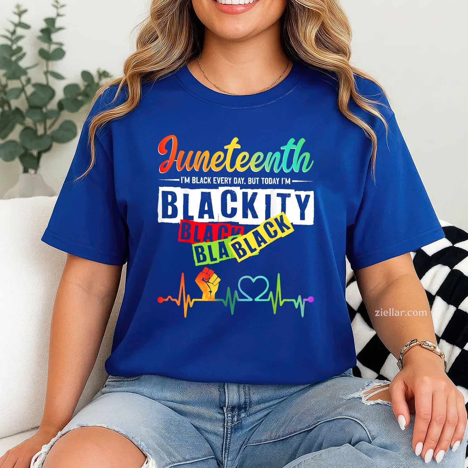Juneteenth Blackity Heartbeat Black History African America