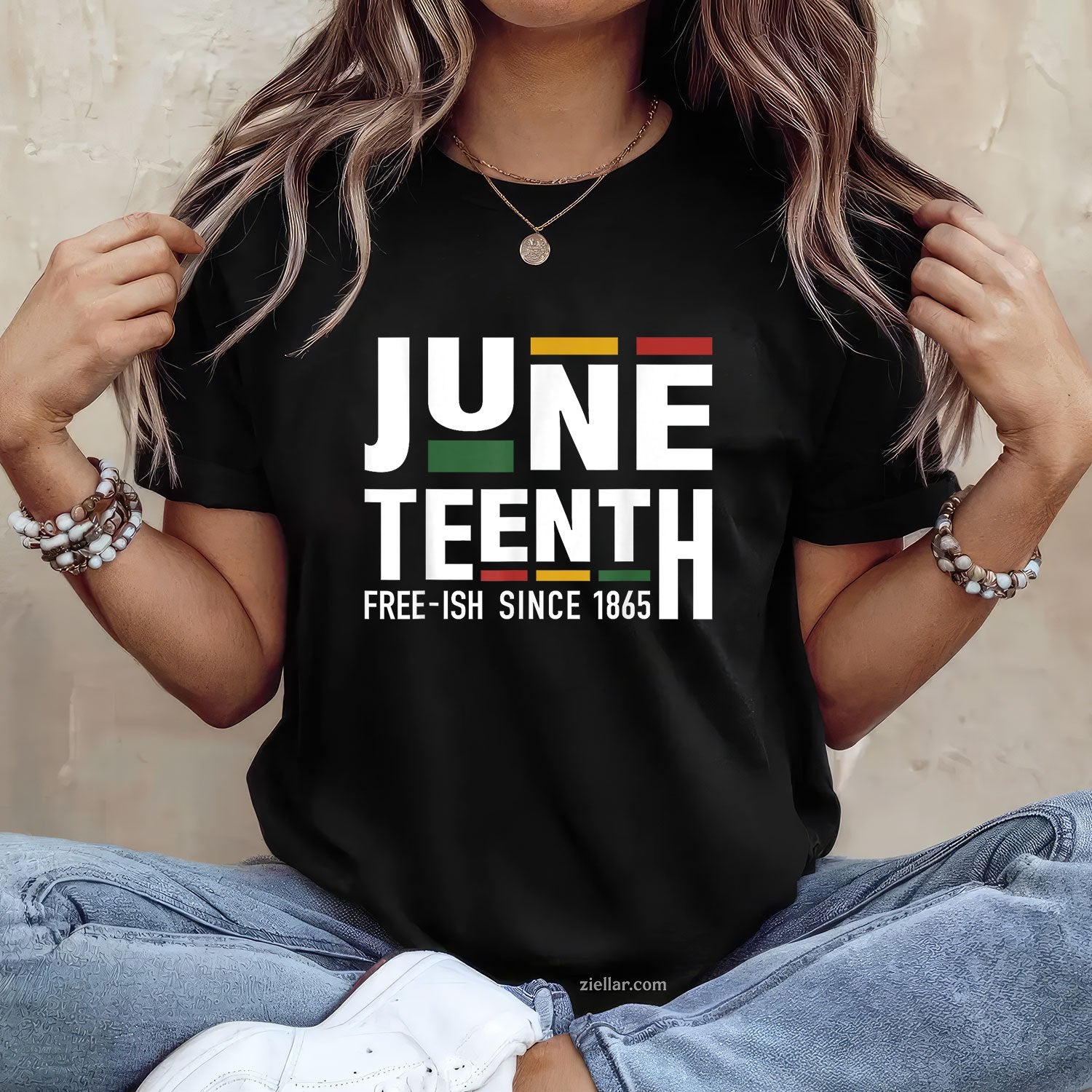 Juneteenth Freeish Since 1865 For Black African Freedom Tee TShirt