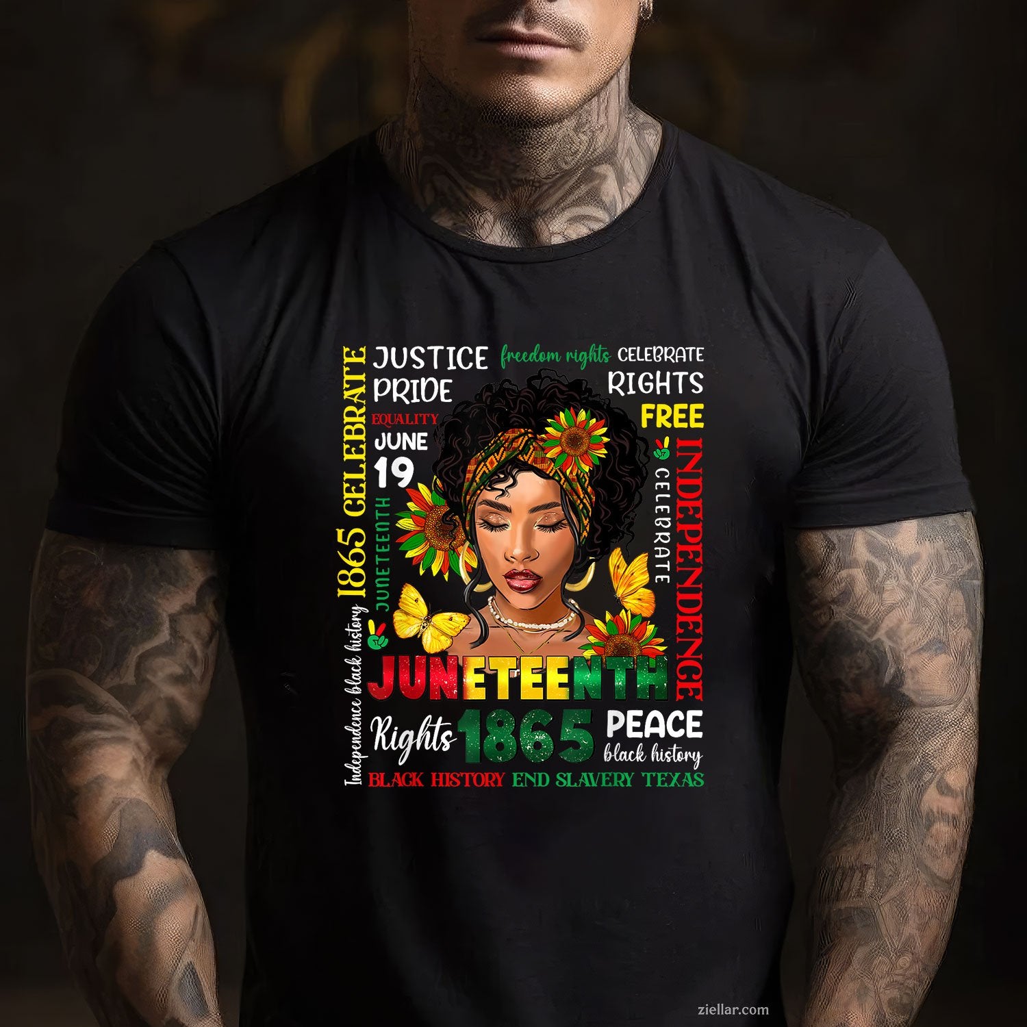 Juneteenth Shirts Celebrating Black Freedom 1865 Women