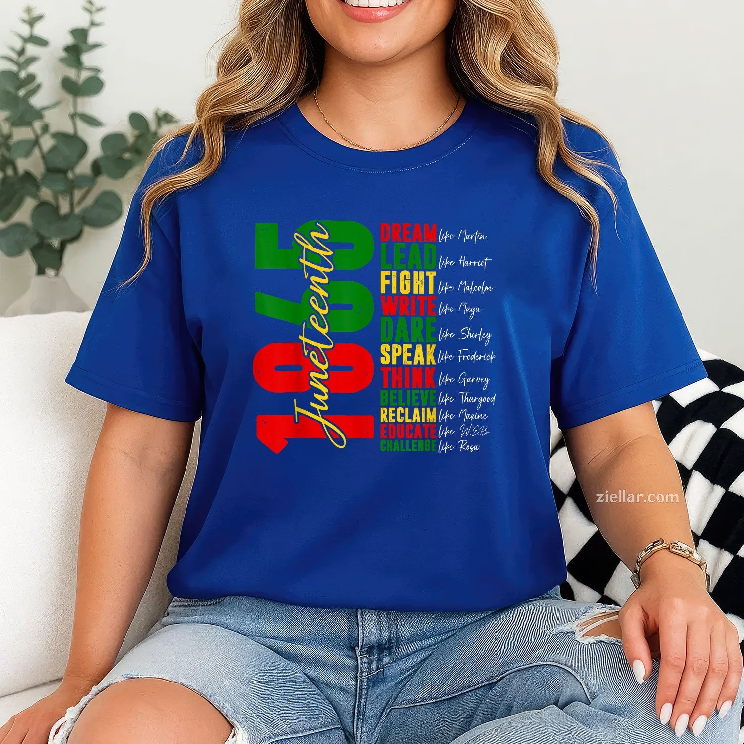 Juneteenth Shirt Dream Like Leaders Black History