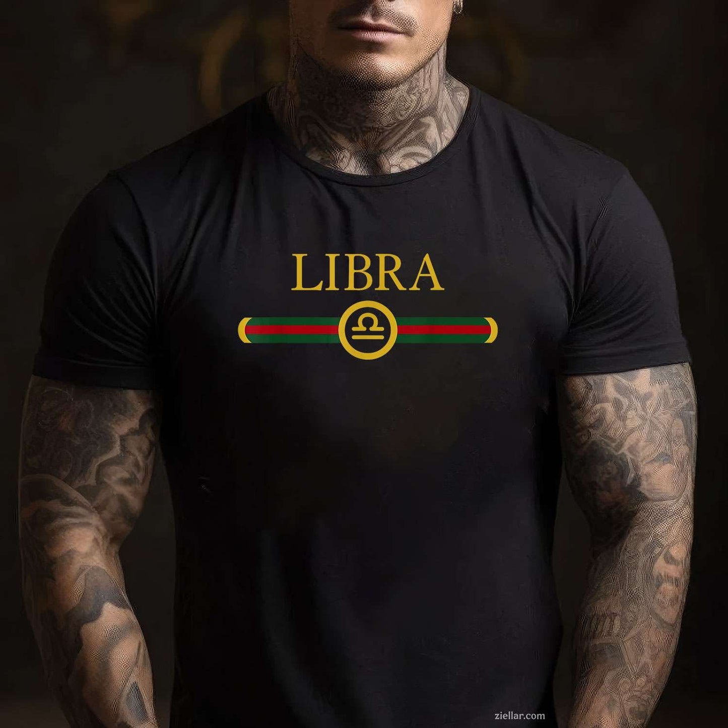 Libra zodiac october sep birthday Graphic art Libra sign T-Shirt and Tee for Adults Men Women Unisex