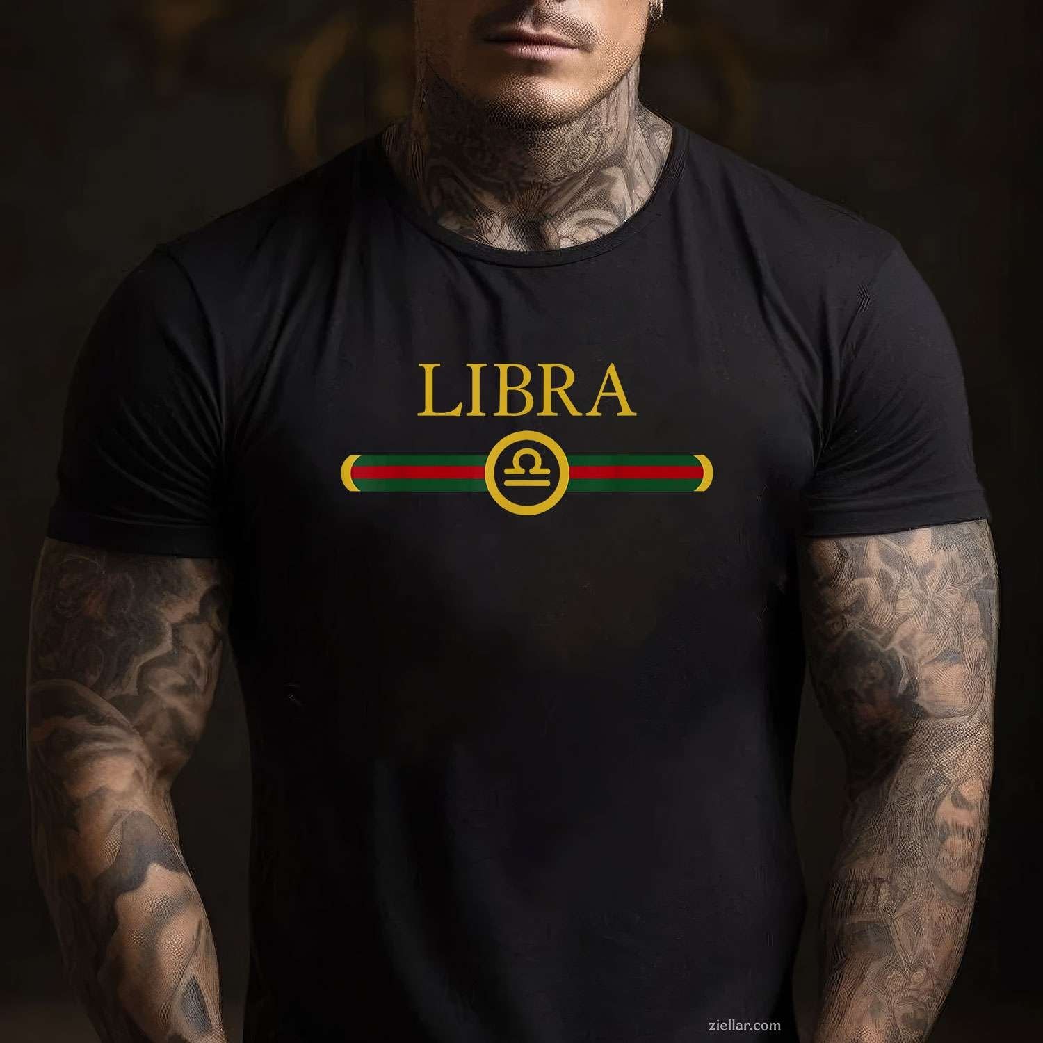 Libra zodiac october sep birthday Graphic art Libra sign T-Shirt and Tee for Adults Men Women Unisex