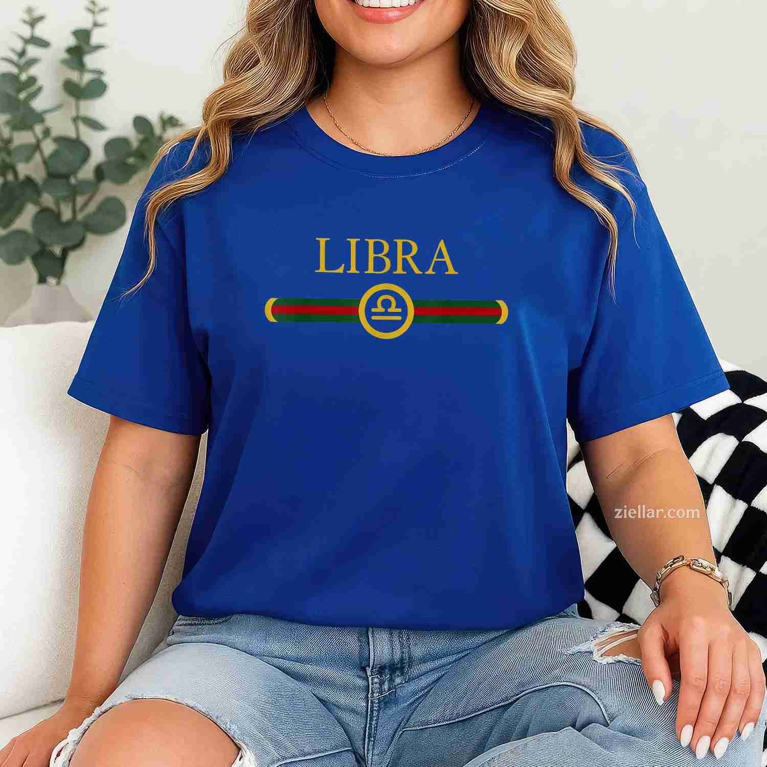 Libra zodiac october sep birthday Graphic art Libra sign T-Shirt and Tee for Adults Men Women Unisex