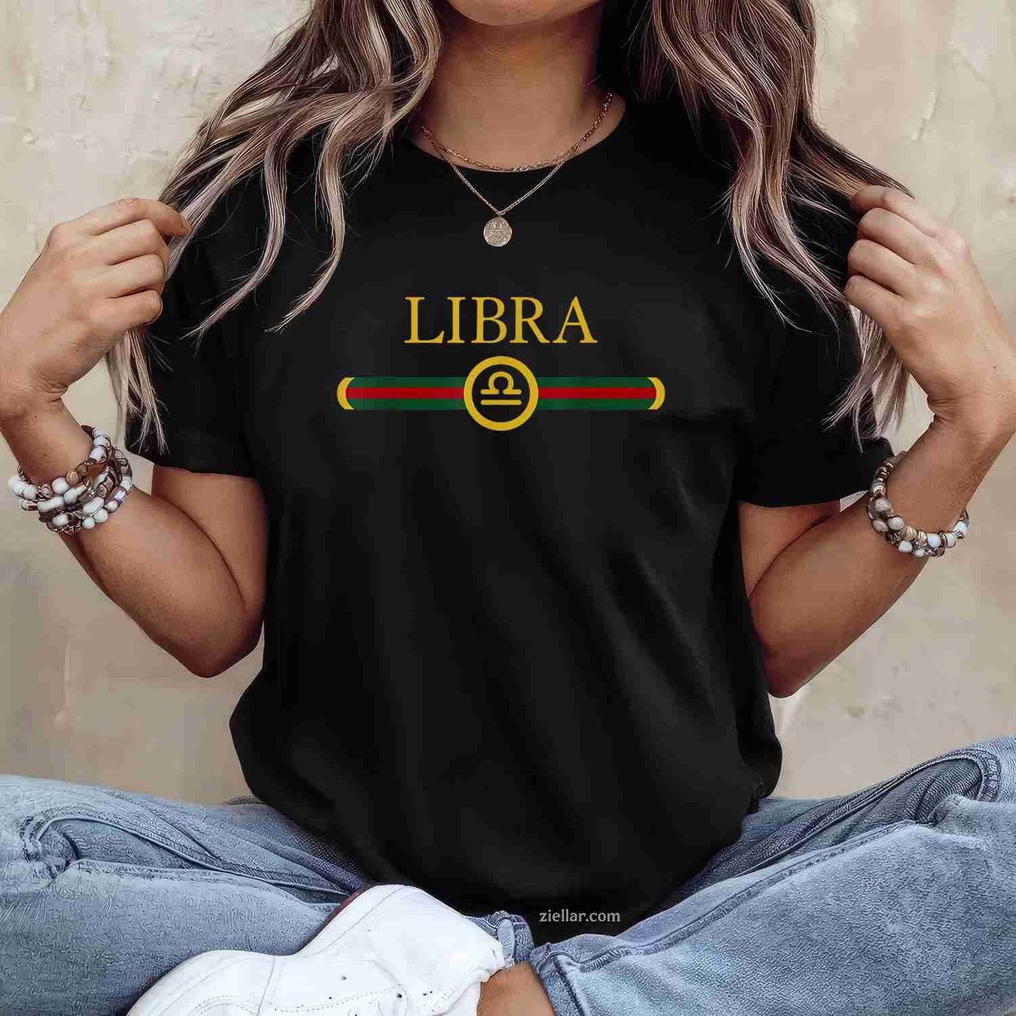 Libra zodiac october sep birthday Graphic art Libra sign T-Shirt and Tee for Adults Men Women Unisex