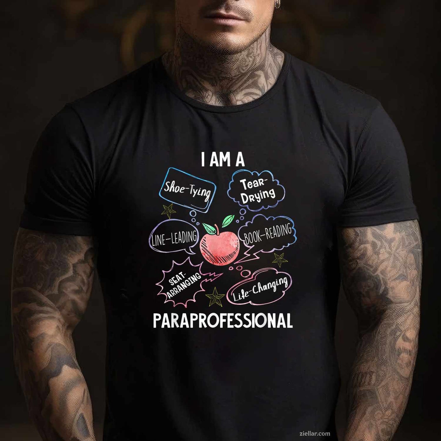 Life Changing Paraprofessional - Para Squad Paraprofessional T-Shirt Tee for Men Women Adults Unisex