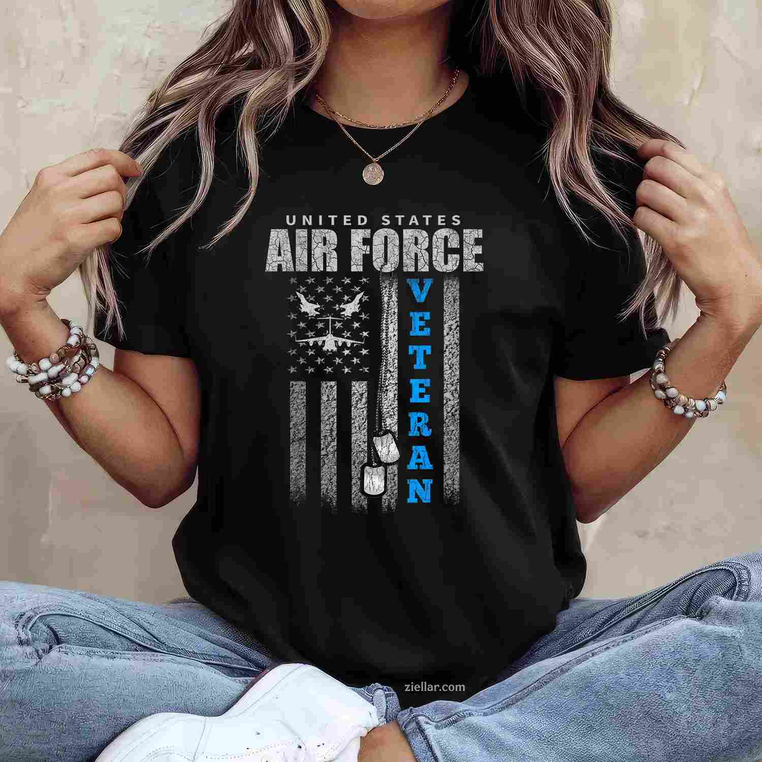 Love Our Veterans Day Proud Military American Flag T-Shirt And Tee For Adults