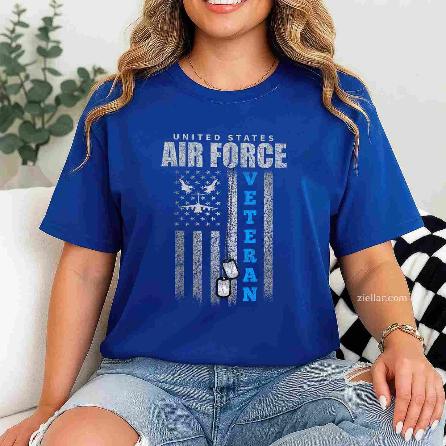 Love Our Veterans Day Proud Military American Flag T-Shirt And Tee For Adults