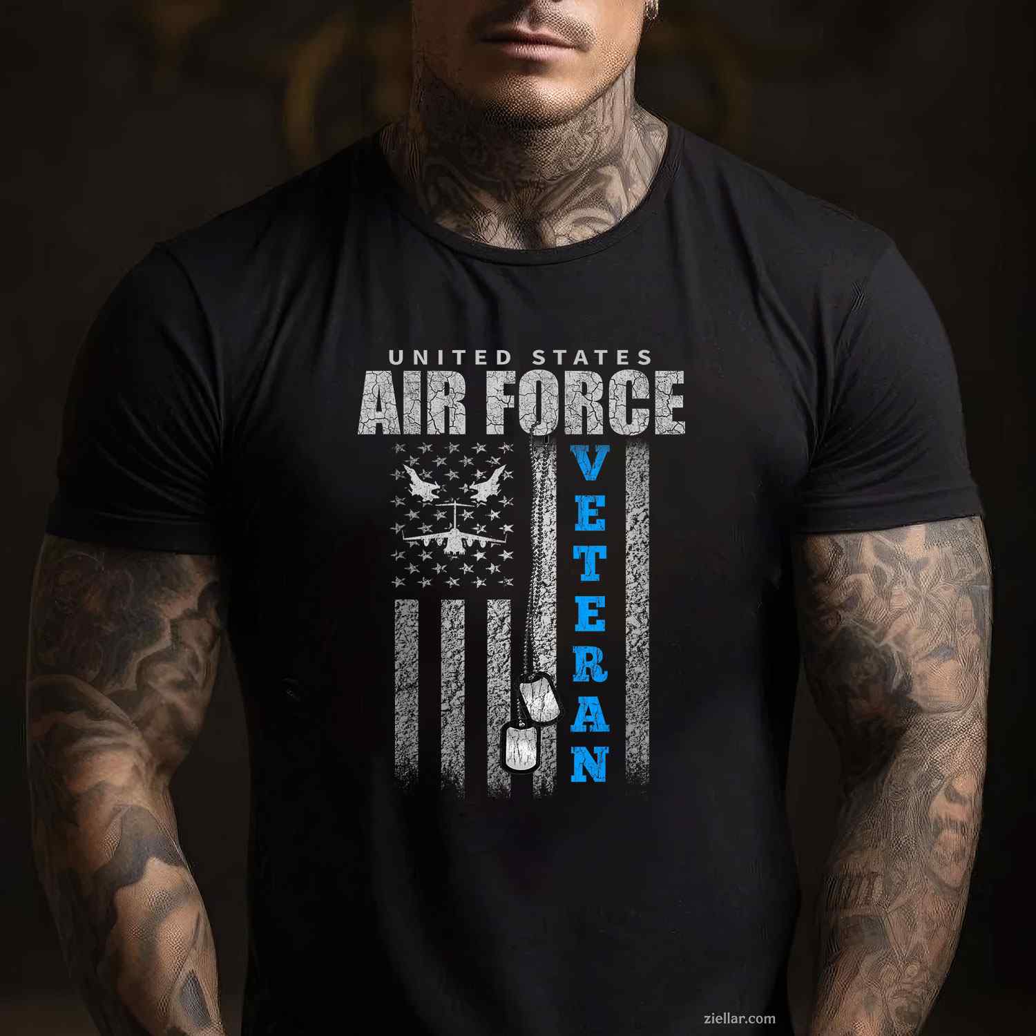 Love Our Veterans Day Proud Military American Flag T-Shirt And Tee For Adults