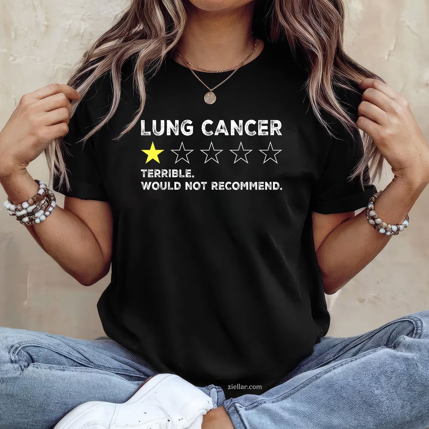 Lung Cancer Survivor Awareness Support T-Shirt