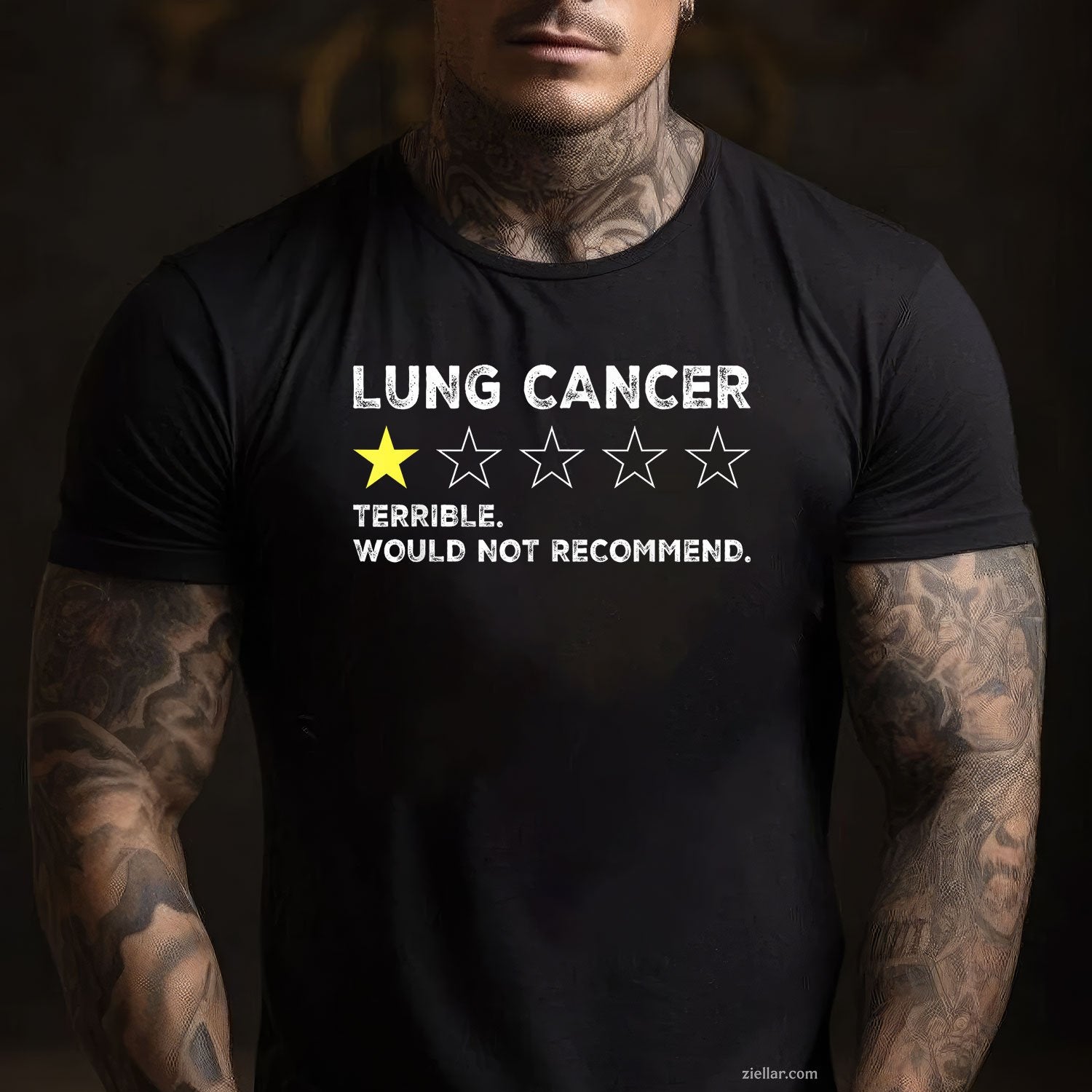 Lung Cancer Survivor Awareness Support T-Shirt