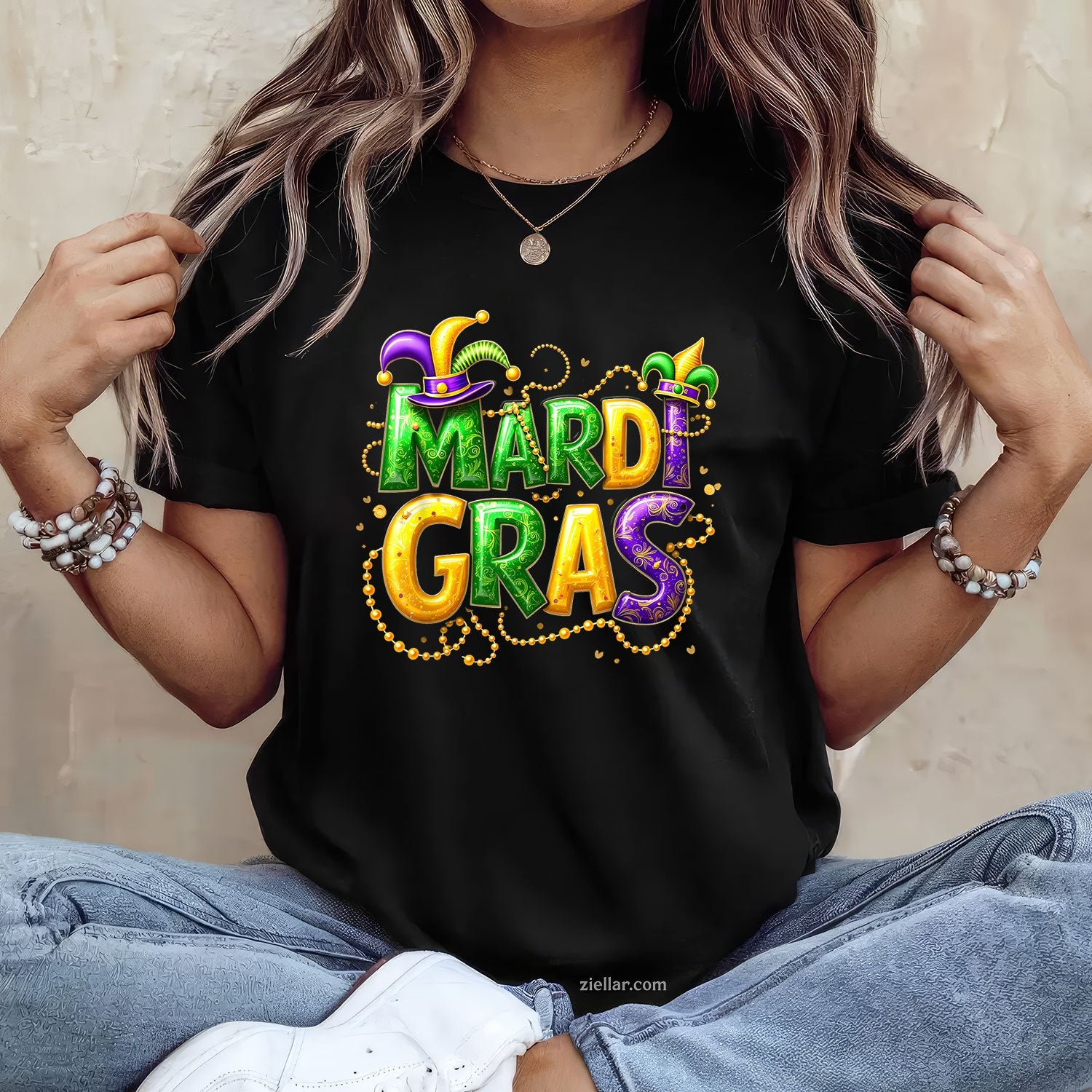 Mardi Gras 2025 Tee and T-Shirt, Carnival Outfits T-Shirt for Men and Women Adults Celebrating in Style
