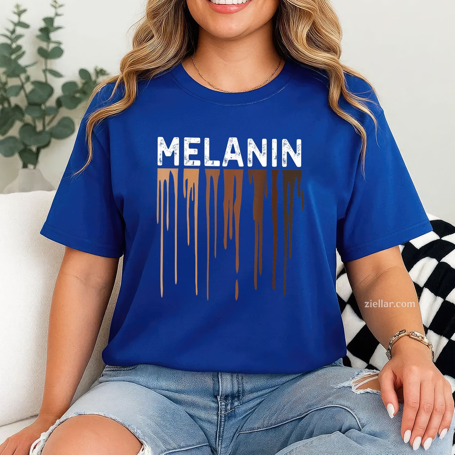 Melanin Tshirts Juneteenth Shirts Women Black History