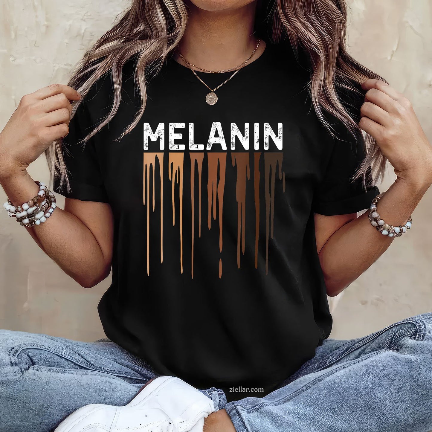 Melanin Tshirts Juneteenth Shirts Women Black History