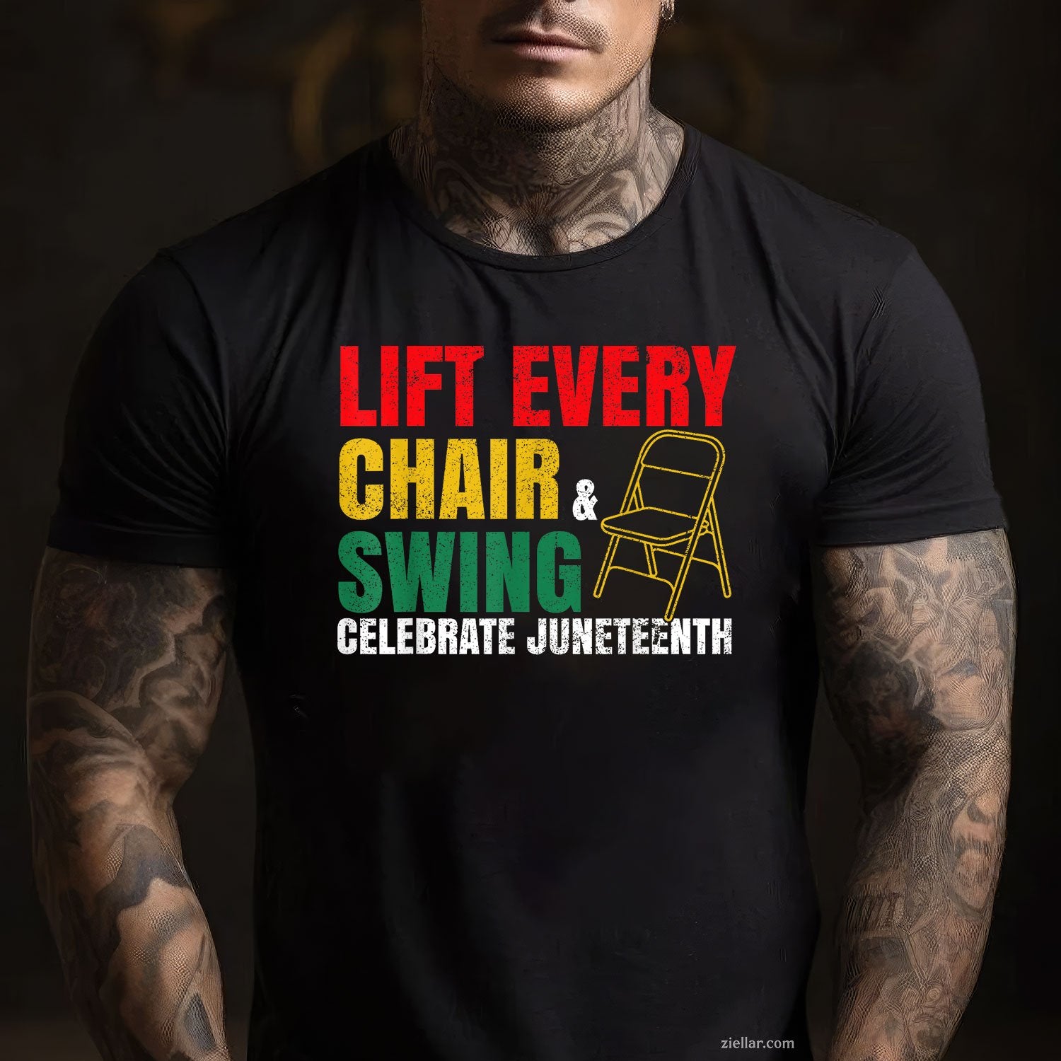 Mens Juneteenth Tee Black Freedom Day Celebration Funny TShirt