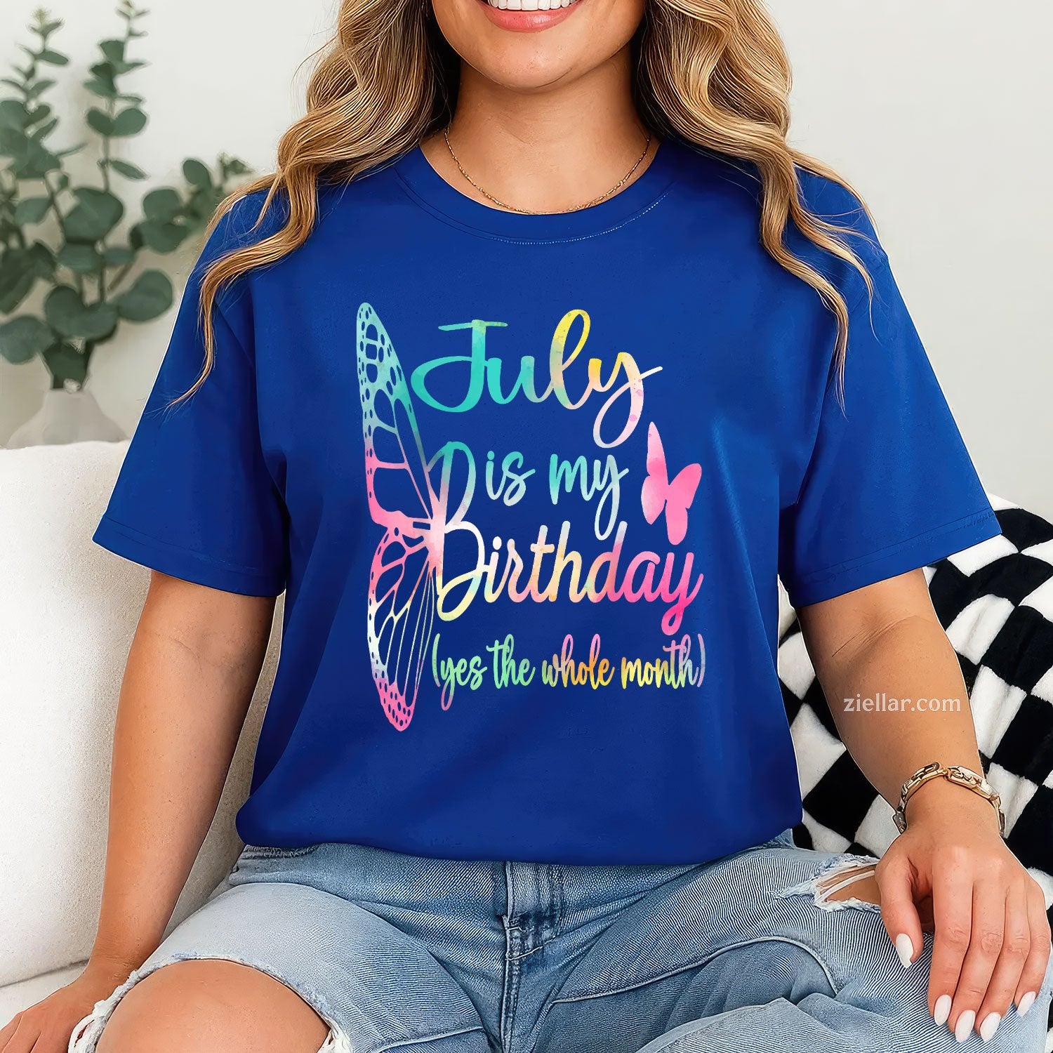 Month July Birthday For Women Is My Girl