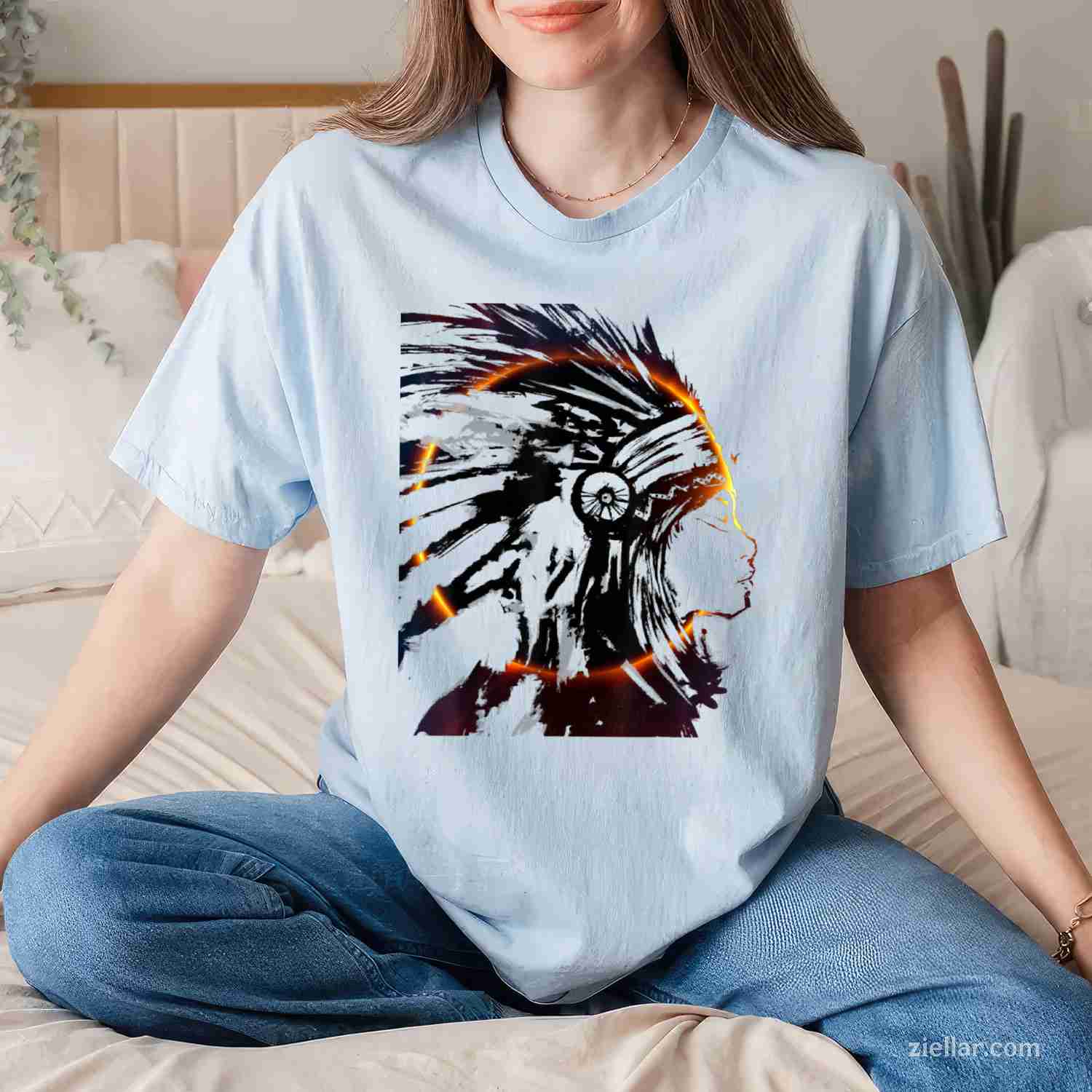Native American Indian T-Shirts, Cross Arrows For Men And Women T-Shirt And Tee