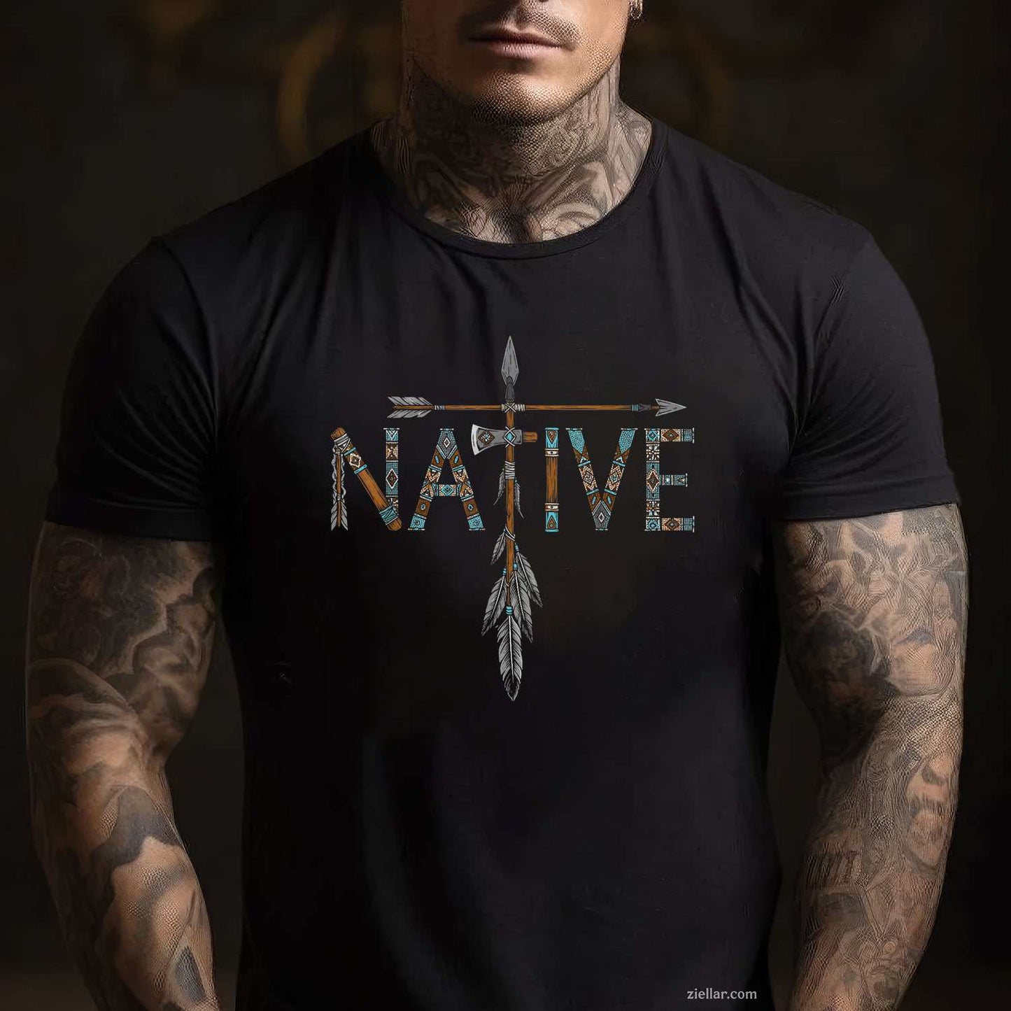 Native Indian American Day Pride, Indigenous Native American T-Shirt And Tee For Adults