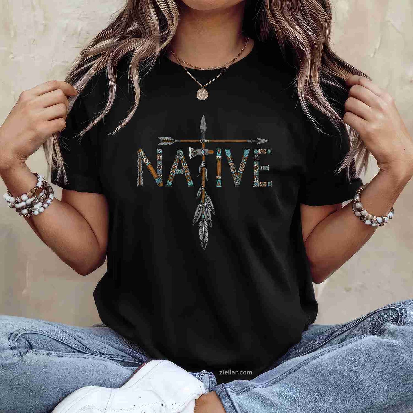 Native Indian American Day Pride, Indigenous Native American T-Shirt And Tee For Adults