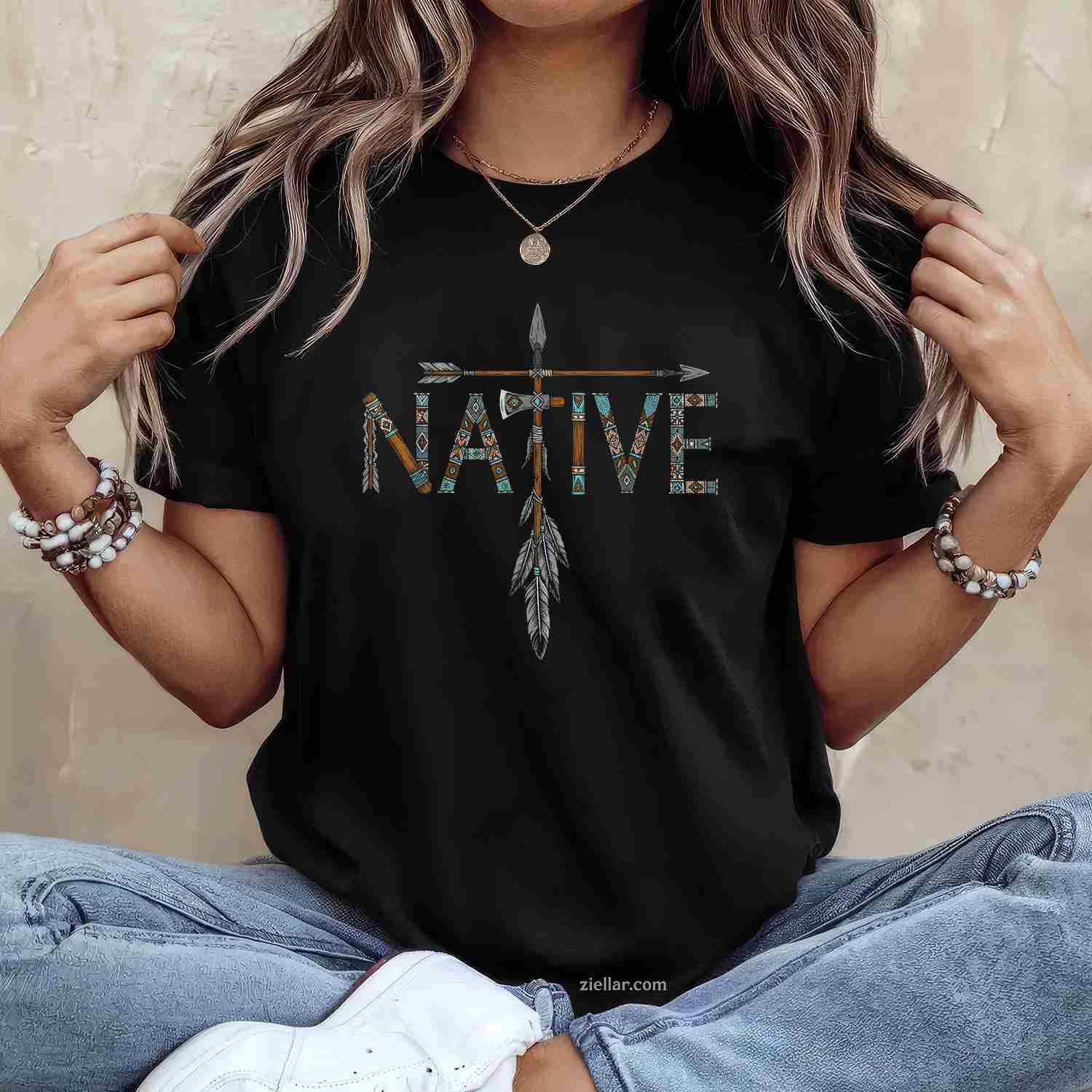 Native Indian American Day Pride, Indigenous Native American T-Shirt And Tee For Adults