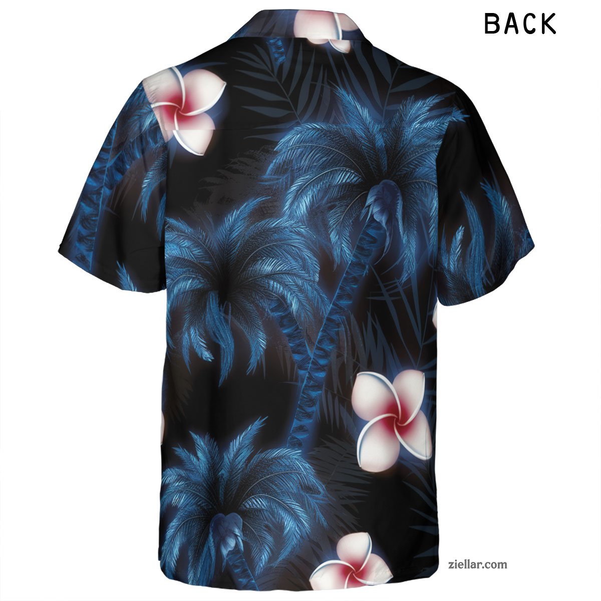 Night Floral Hawaiian Shirt and Tee, Vibrant Aloha Gift for Unisex Wear