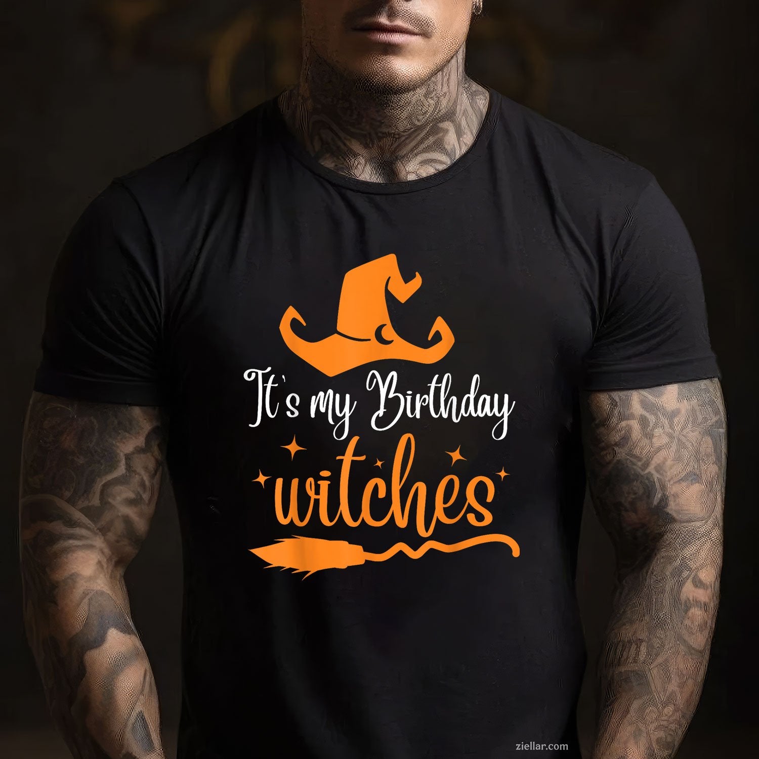 October Witch Birthday Tee and T-Shirt, Funny Halloween T-Shirt Gift for Women Adults