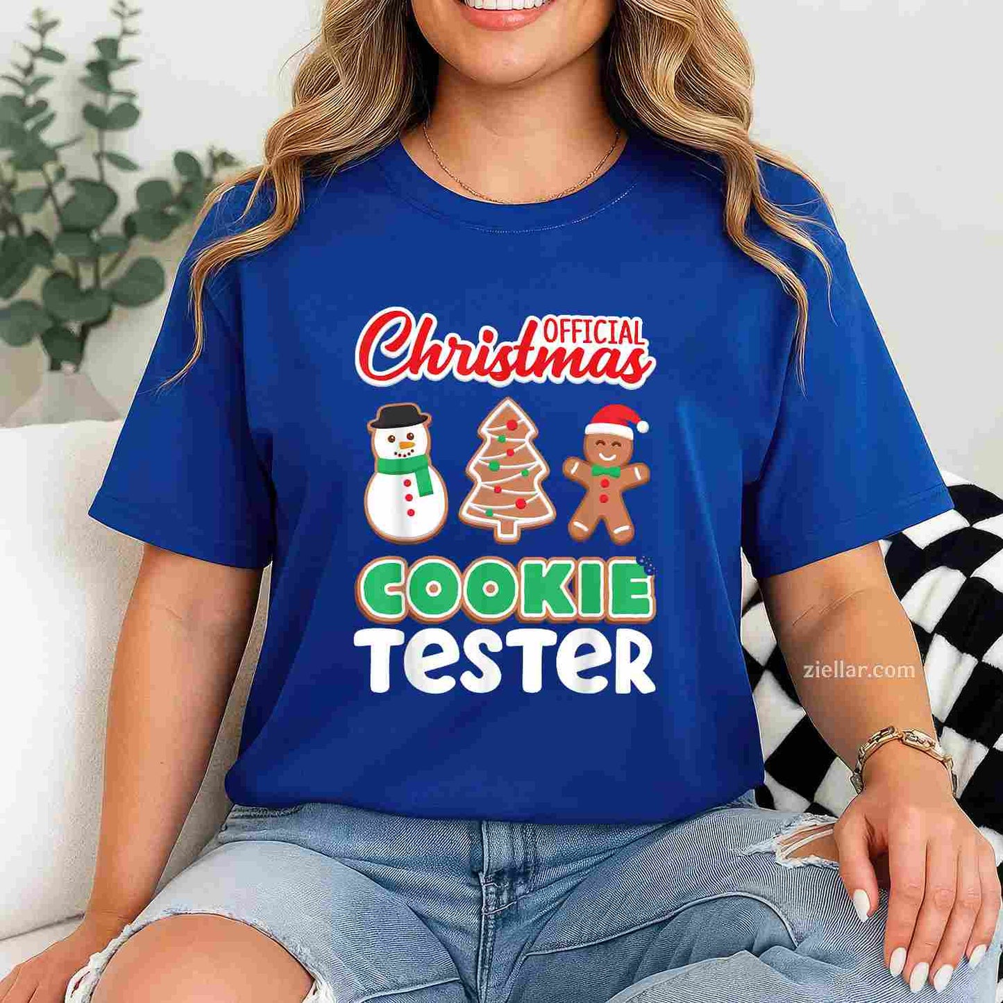 Official Christmas Cookie Tester Taster Baking Crew T-Shirt, An Official Baking Crew Christmas Cookie Tester Tee