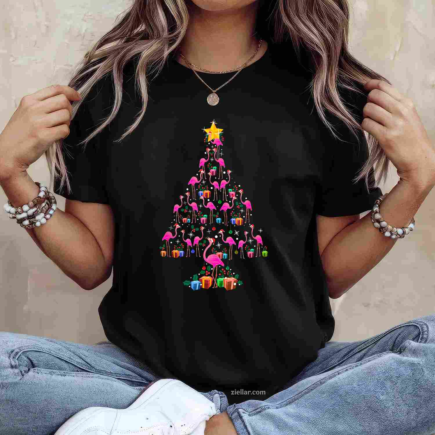 On The Naughty List And I Regret Nothing Funny Xmas T-Shirt, A Christmas Adult Humor Tee For Women And Men