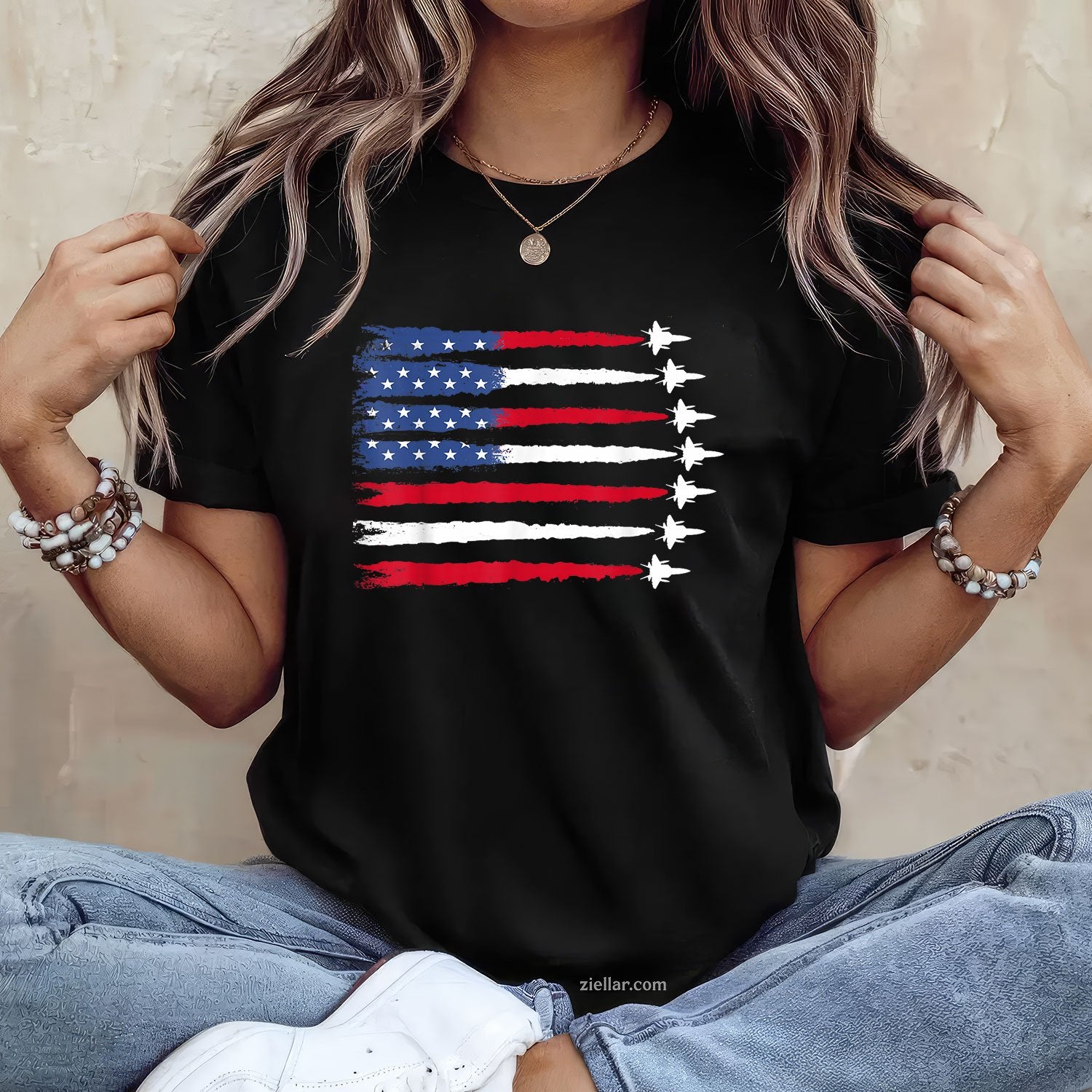 Patriotic Red White Blue USA