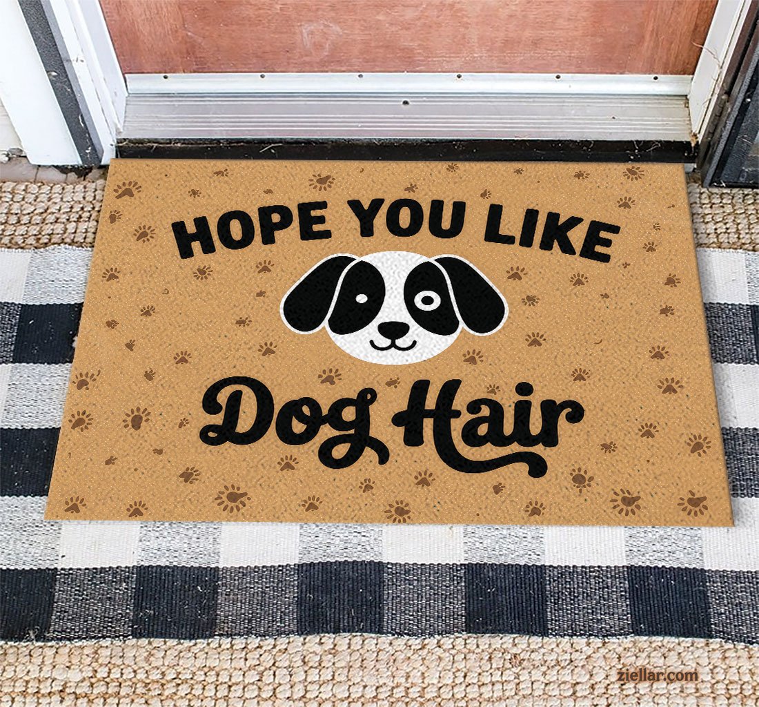 Personalized Funny Dog Hope You Like Doormat Custom Rug for Porch Decor