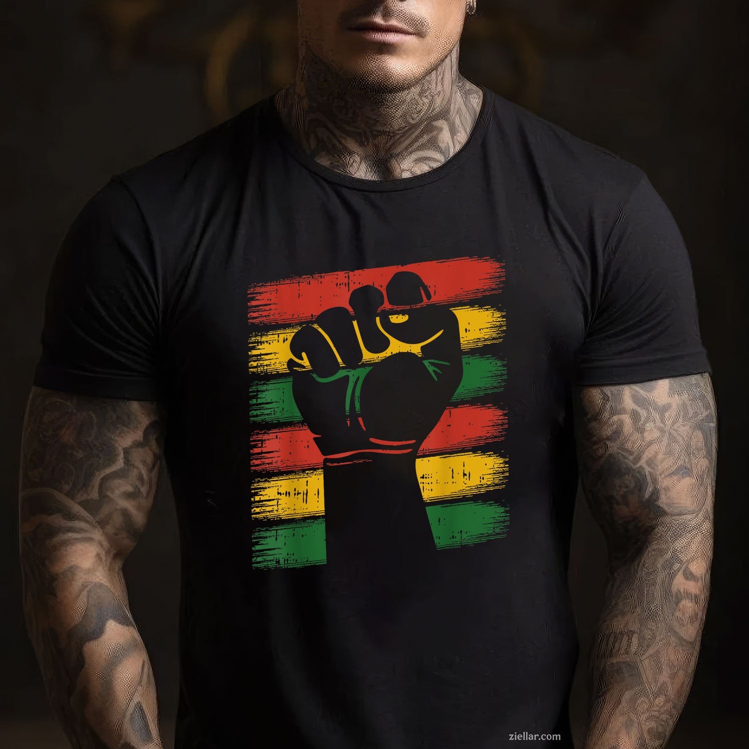 Power Fist Juneteenth Cool Melanin Pride