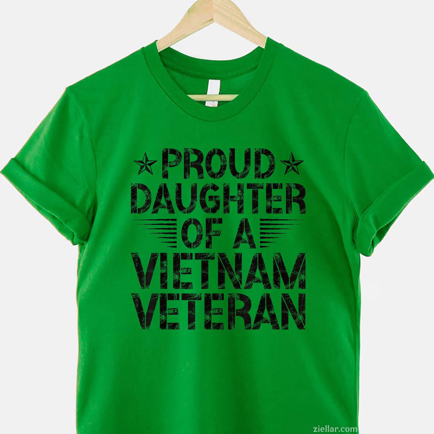 Proud Daughter Of A Vietnam Veteran, Vintage Design T-Shirt And Tee For Men