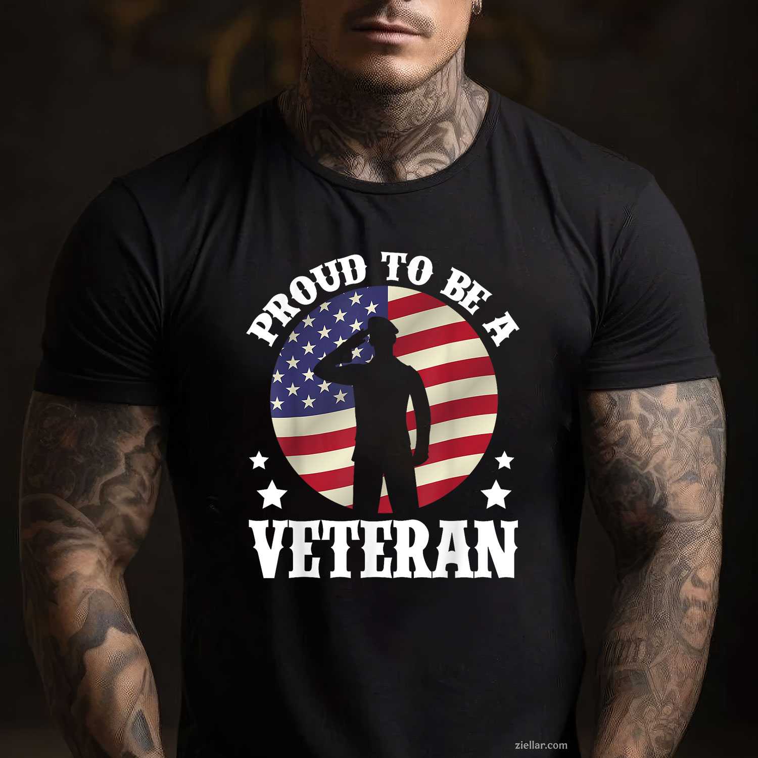 Proud Usa Veteran T-Shirt - Veterans Day T-Shirt And Tee For Adults
