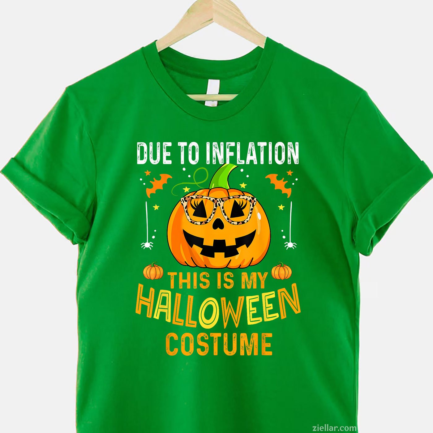 Pumpkin Halloween Tee and T-Shirt, Funny Costume T-Shirt for Men and Women Adults