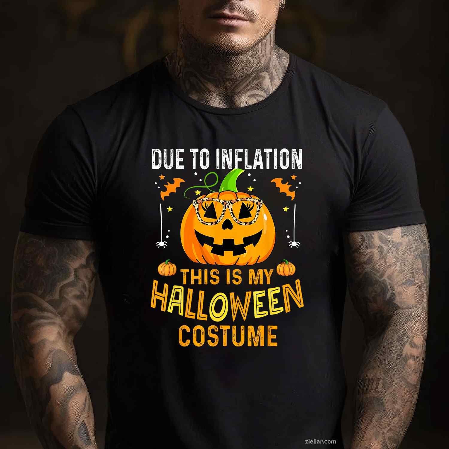 Pumpkin Halloween Costume Men Women Funny Halloween 2025 Tee, Halloween T-Shirt for Men Women Adults Unisex, Bold Statement Graphic, Party Outfit Favorite