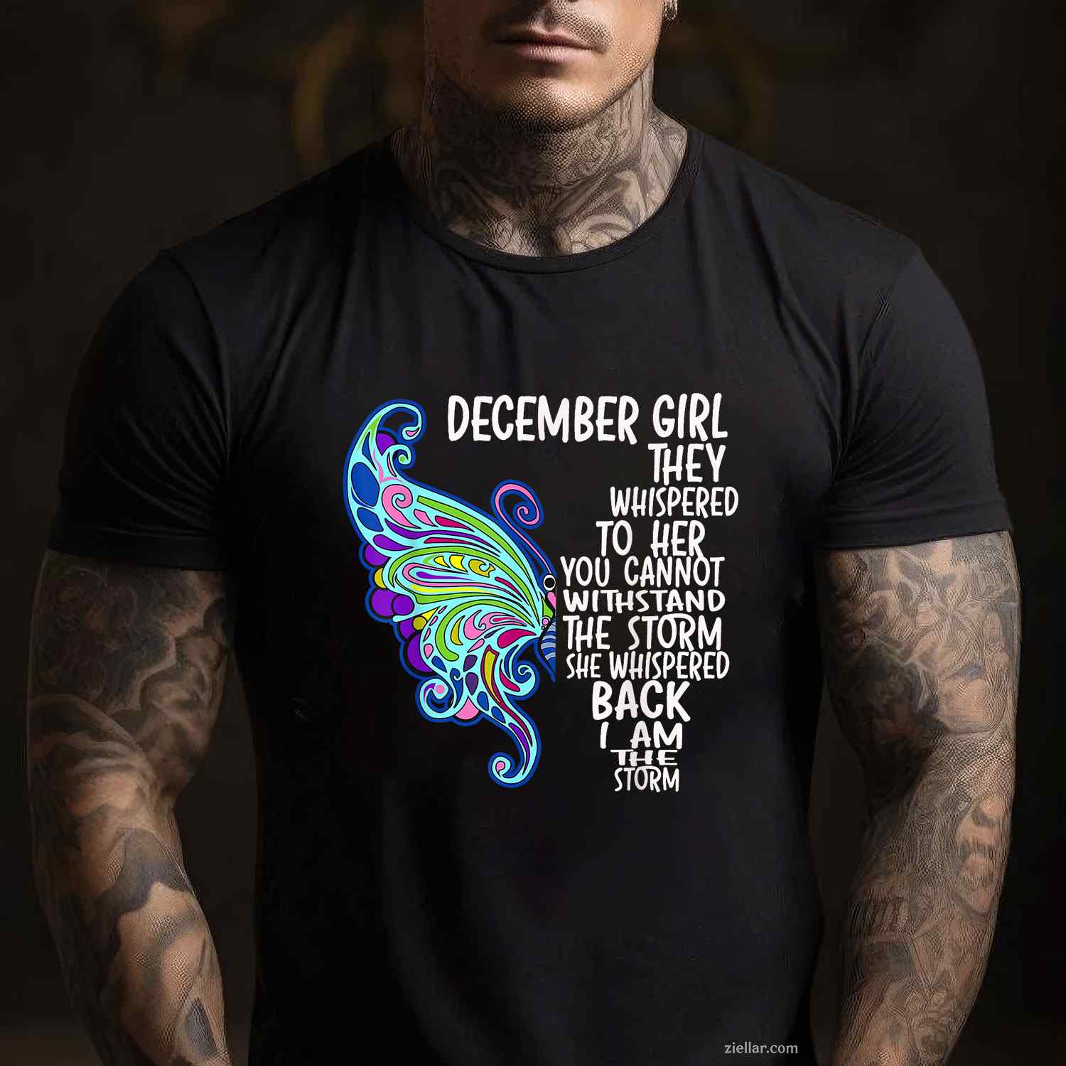 Queens Are Born In December I'M A December Queen T-Shirt_ A Great Birthday Party Tee For Her