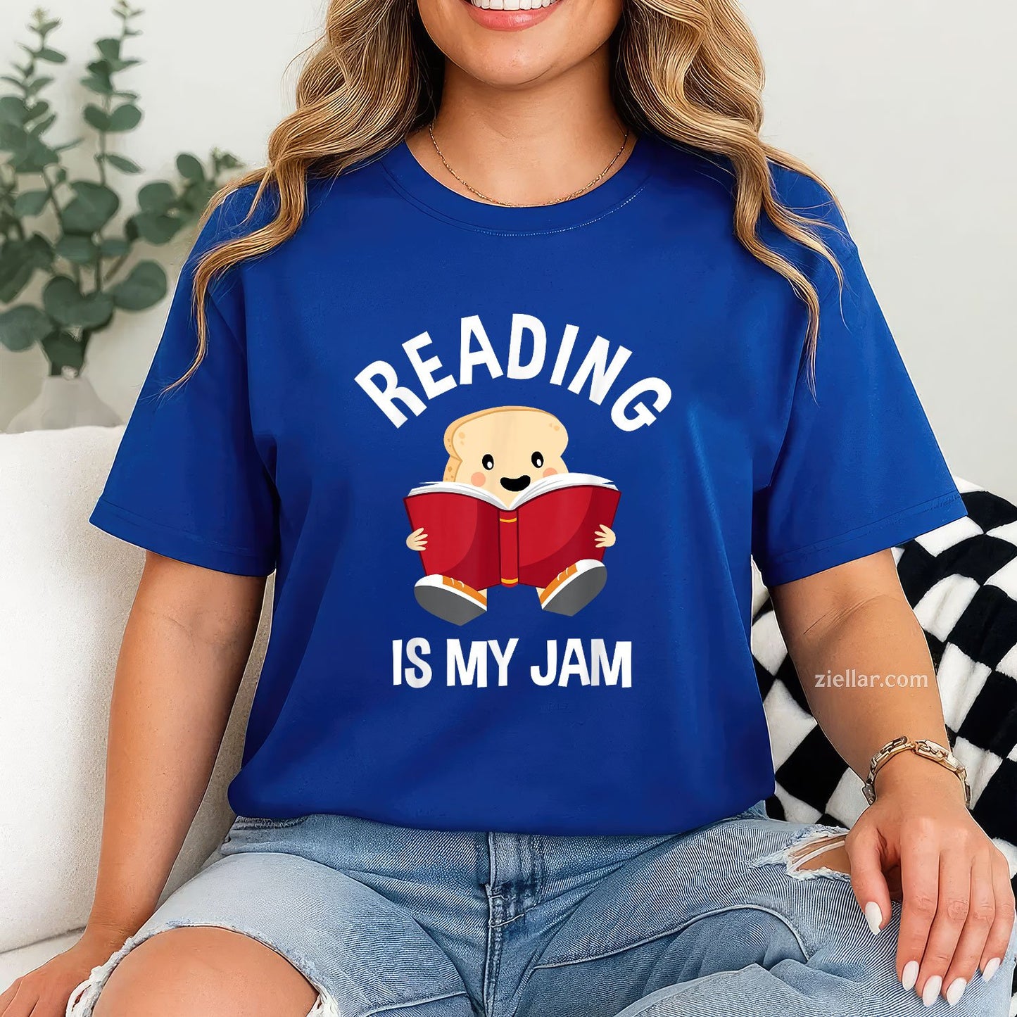 Reading Is My Jam - Funny Pun - Book Lover Gift & Reading T-Shirt