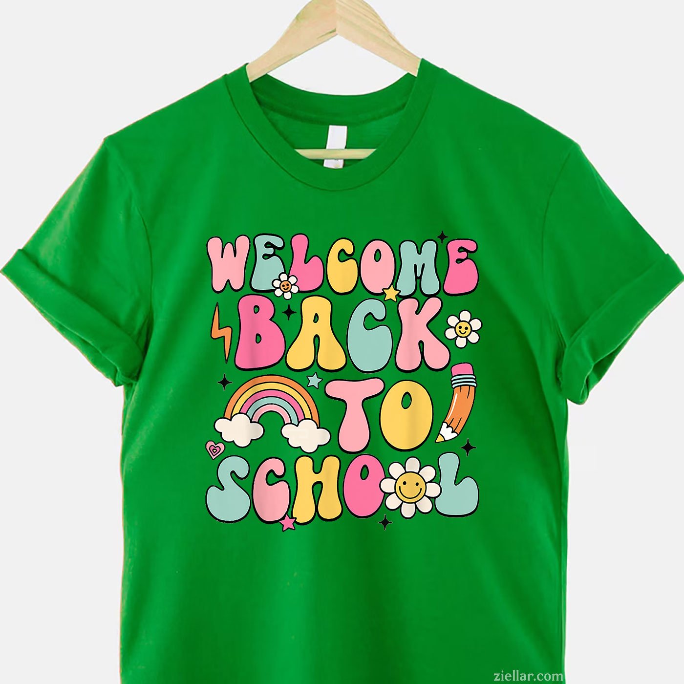Retro Back to School Tee and T-Shirt, Teacher Appreciation Gift T-Shirt for Adults