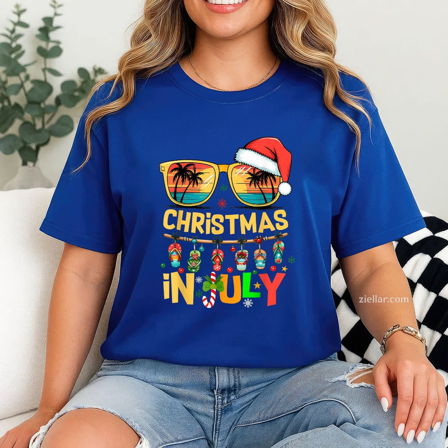 Santa Claus Sunglasses Beach Christmas In Limited Edition